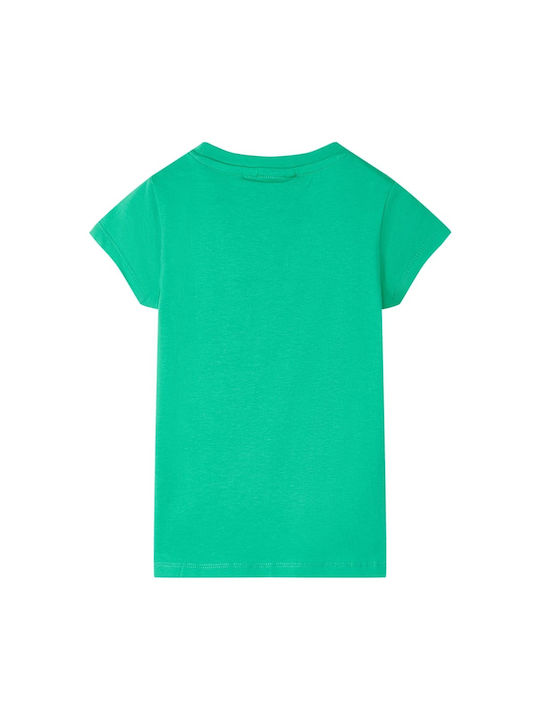 vidaXL Tricou pentru copii Verde