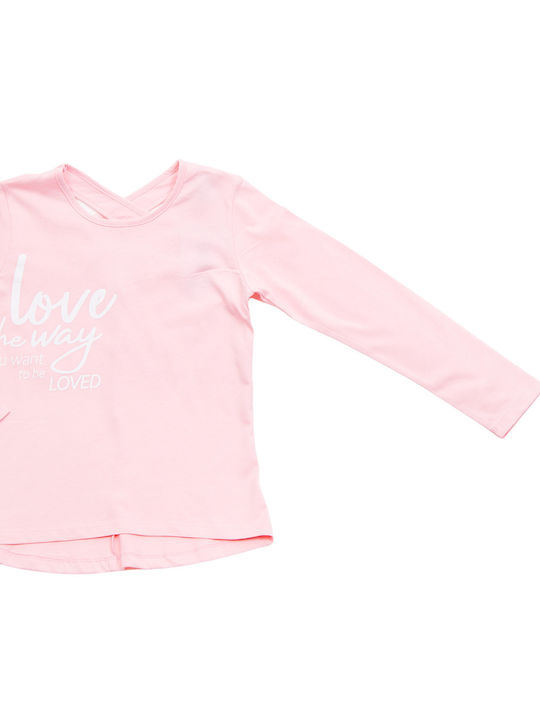 Trax Kids Blouse Long Sleeve Pink