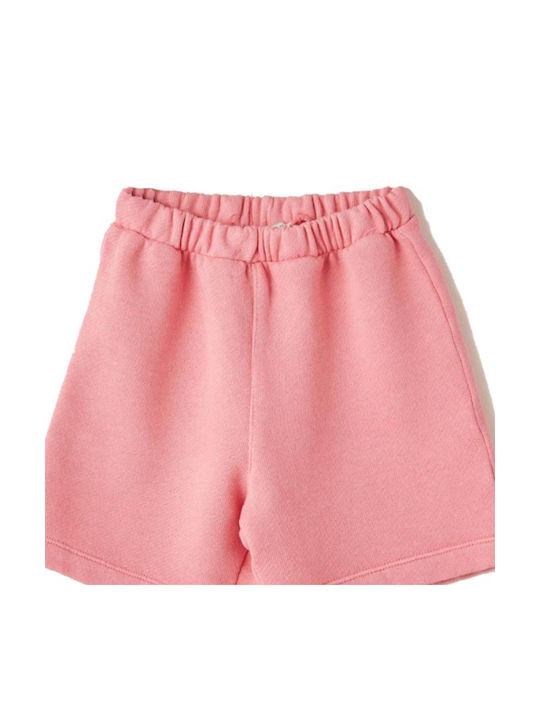 Yellow sleepy star Kids Shorts/Bermuda Fabric Pink