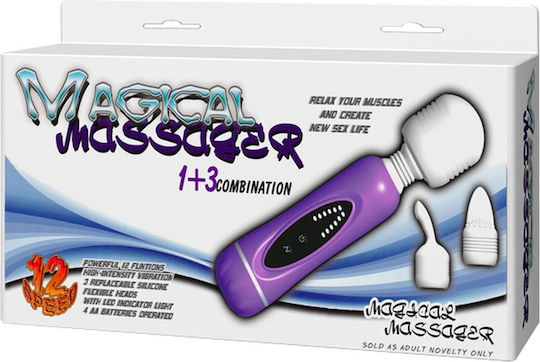 Clitoral Massager Clitoridian Body Wand cu tampoane