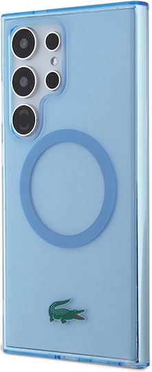 Lacoste Back Cover Πλαστικό Μπλε (Galaxy S24 Ultra)