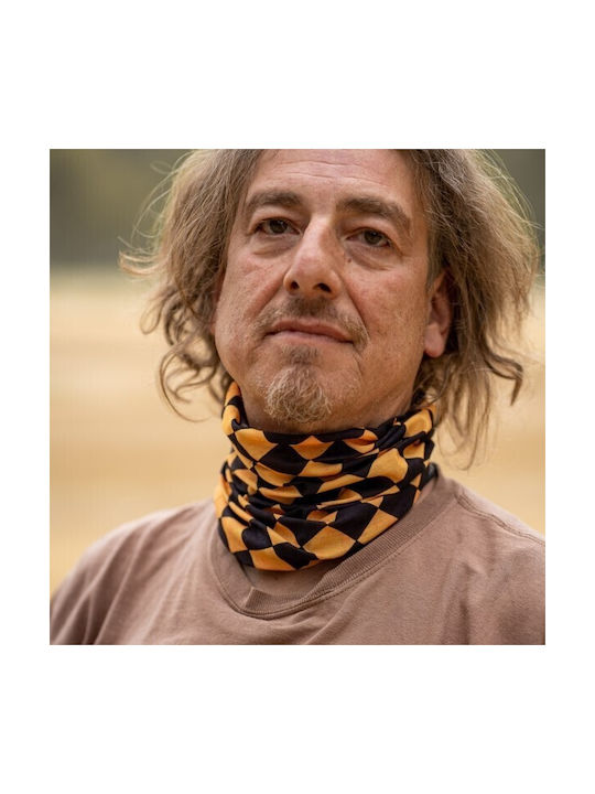 Holy Freedom Motorcycle Rider Neck Warmer Yellow Color