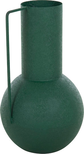 Dekorative Vase Metallisch Flagon Grün F12xH26cm
