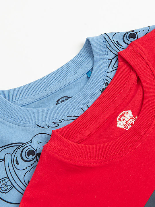 Set Kinderhemden Blau