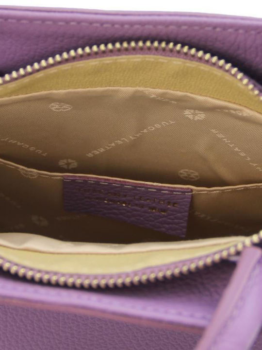 Tuscany Leather Leather Women's Bag Tote Hand Lilac