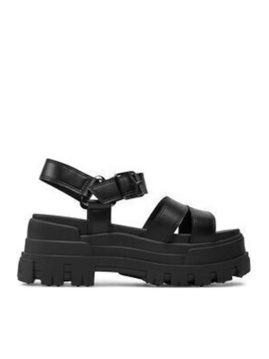 Women's Flat Sandals Black