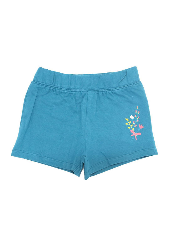 Kids' Set with Shorts Summer 2pcs Blue Frozen