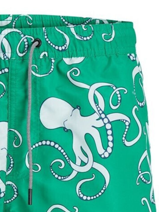 Jack & Jones Costum de baie pentru copii Pantaloni scurți de înot Verde