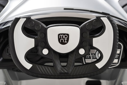 Flash Μονοθέσιο με Τηλεκοντρόλ 12 Volt Ασημί για 3+ Ετών