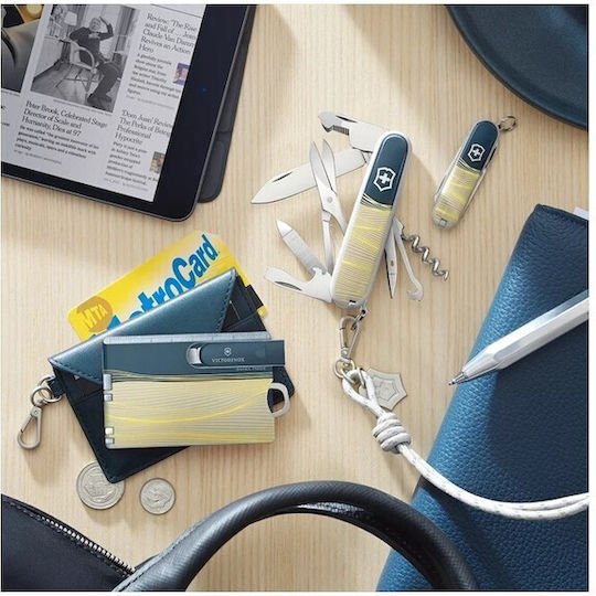 Victorinox Companion Schweizer Armee-Messer Mehrfarbig mit Scheide New York Style