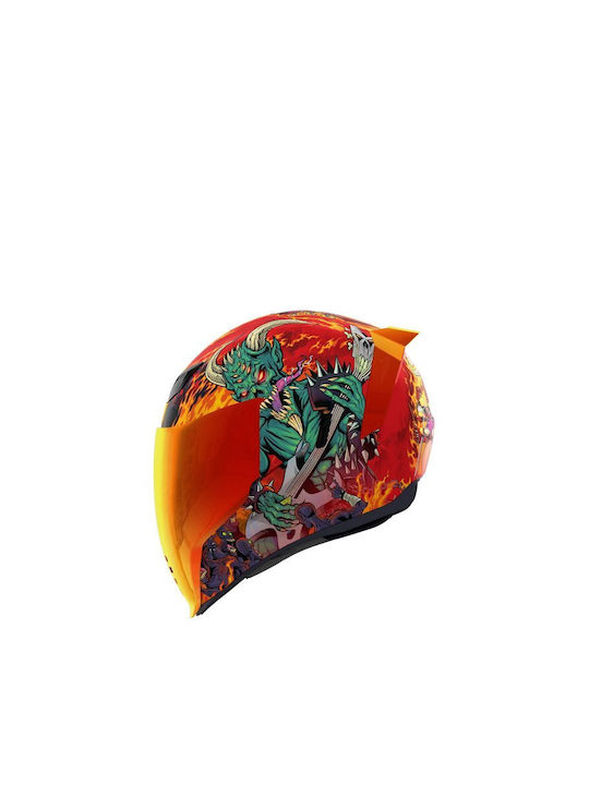 Icon Airflite Blegh Motorcycle Helmet Full Face ECE 22.06 with Sunvisor