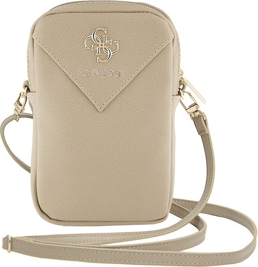 Guess Bag Guwbzpgstegd Light Gold Zip Triangle 4g