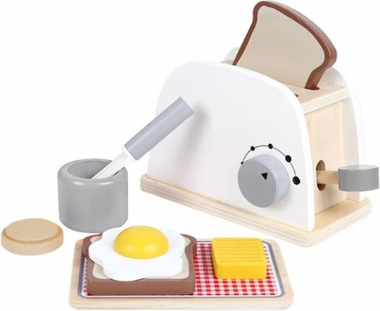 Toaster-Frühstücks-Set aus Holz, Eva Toys