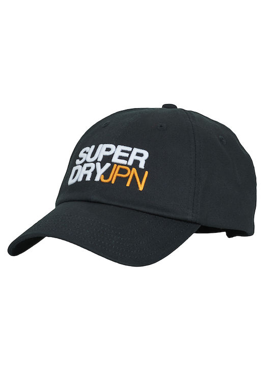 Superdry Baseball Sport Γυναικείο Jockey Μαύρο