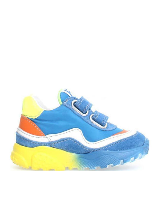 Kids Sneakers with Scratch Blue
