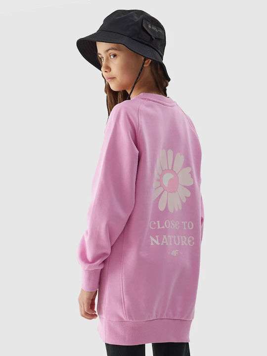 4F Kids Sweatshirt Pink