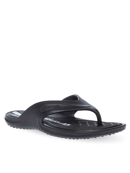 Luofu Herren-Flip-Flops Schwarz