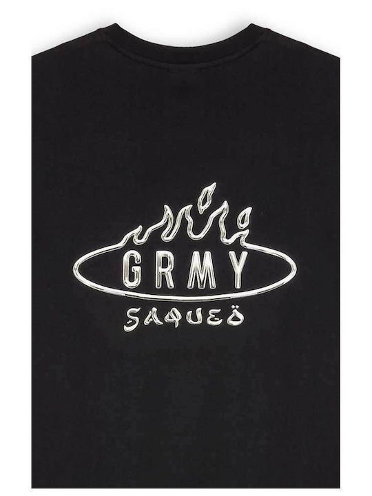 T-shirt Μαύρο