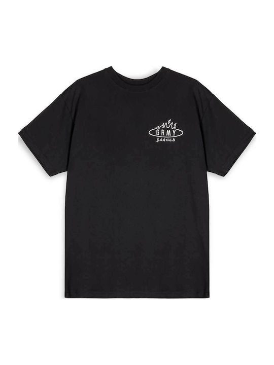 T-shirt Μαύρο