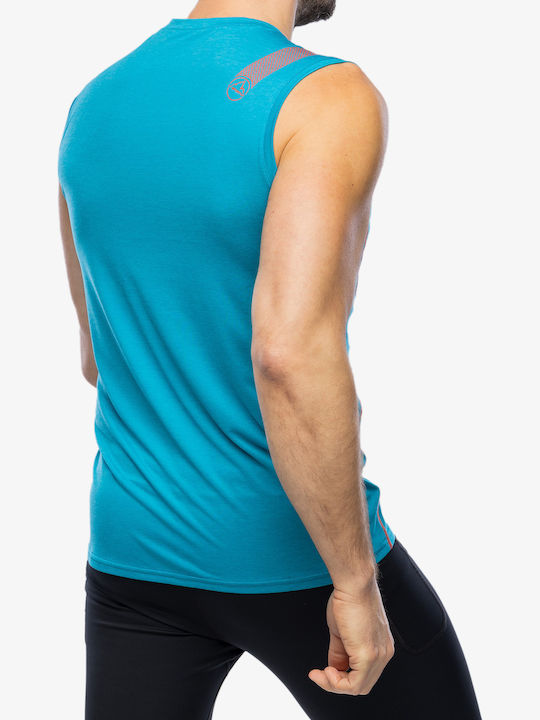 Tracer Sportliches T-Shirt Tropic Blue
