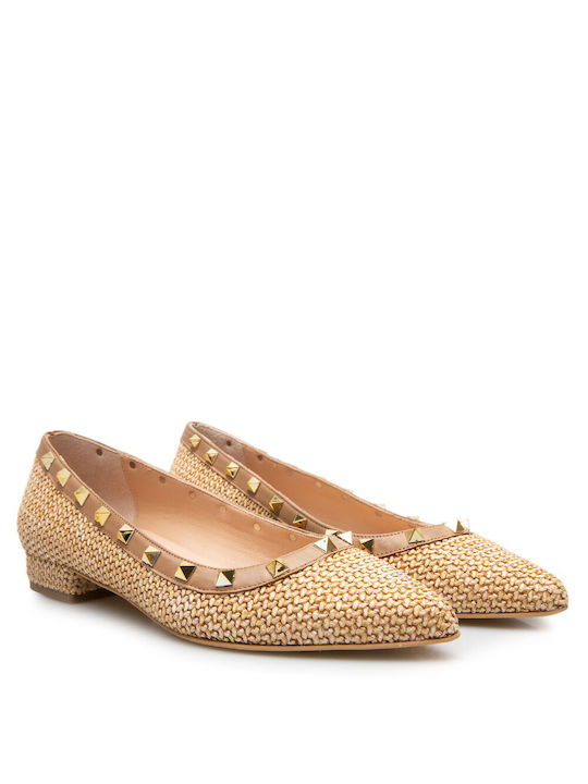 Labrini Ballerinas Beige