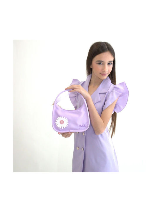 Yuko.B Kids Bag Shoulder Bag Lilac 20.5cmx8.5cmx23cmcm