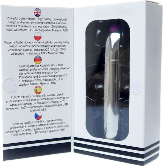 Boss Of Toys Klassisch Vibrator 10cm Silber