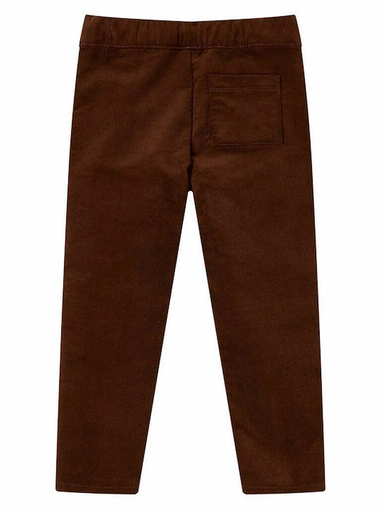 vidaXL Kids Trousers Cognac