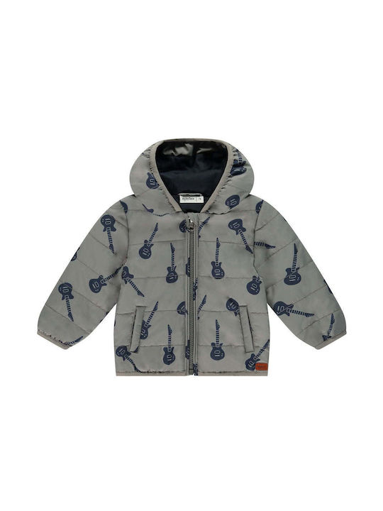 Babyface Kids Casual Jacket Long with Hood GREY