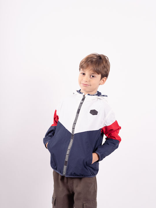 Kinder Freizeitjacke mit Kapuze Multicolour