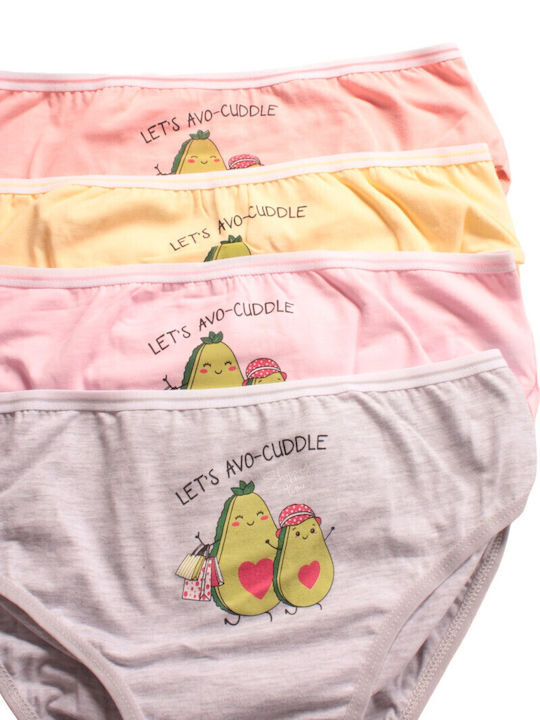 Berrak Set Kinder-Slips Multicolour 4Stück