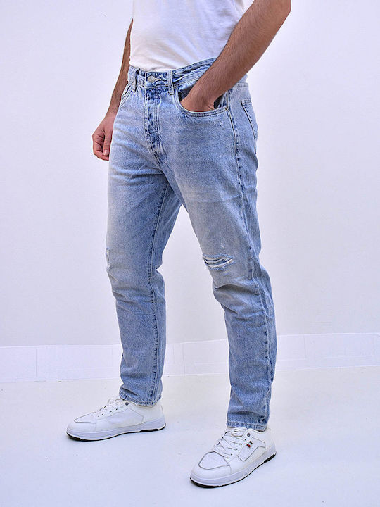 Beltipo Herren Jeanshose Hellblau