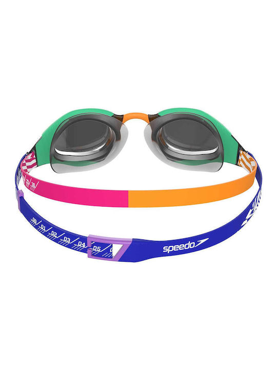 Speedo Fastskin Hyper El Blue Unisex Swimming Goggles