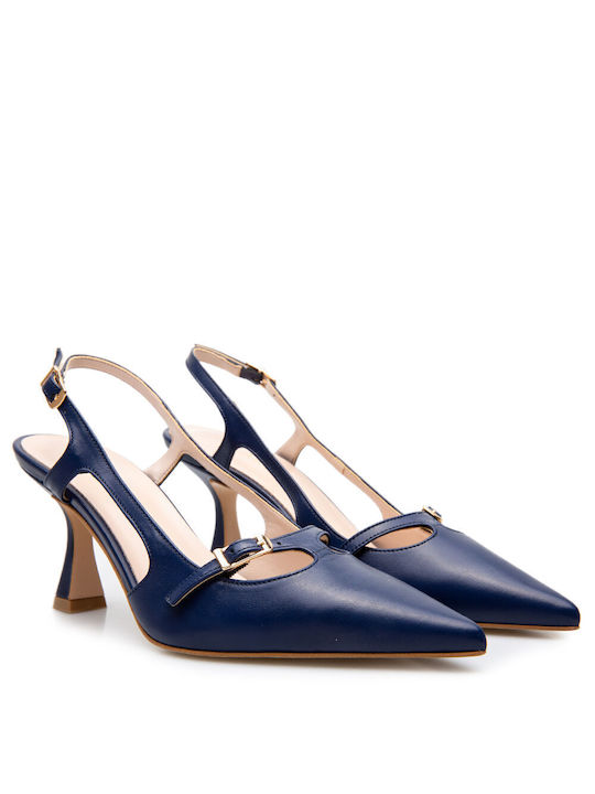 Labrini Pumps Marineblau