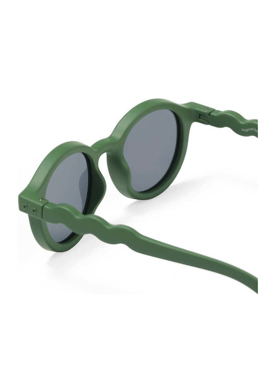 Olivio & Co. Kids' Oval Classic Sunglasses Olivio-cactus Green 18-36 Months (up to 2 Interest-Free Installments)