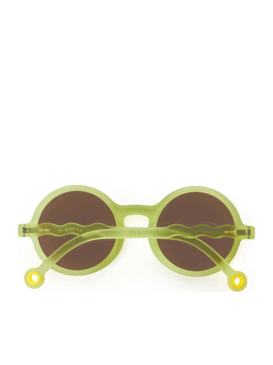 Olivio & Co. Παιδικά Γυαλιά Ηλίου Στρογγυλά Citrus Garden-lime Green 5-12 Ετών (έως 2 Άτοκες Δόσεις)