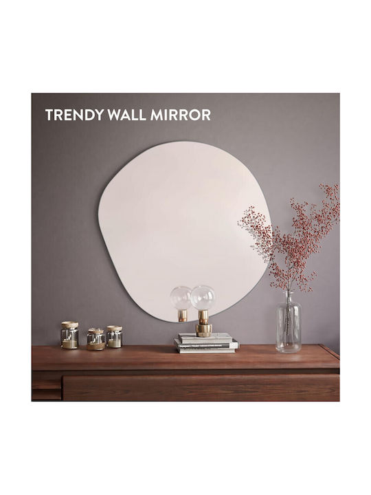 Navaris Puddle Wall Mirror 50x50cm 1pcs