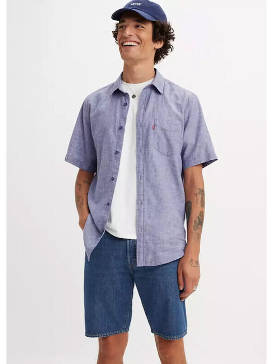 501 Men's Shorts Jeans Blue