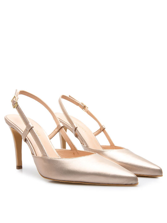 Labrini Pumps Goldene