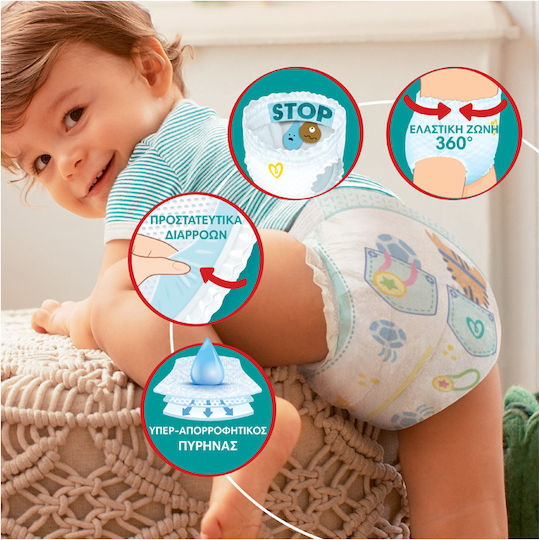 Pampers Diaper Pants 360° Monthly Pack No 7 for 17+kg 114 Pieces
