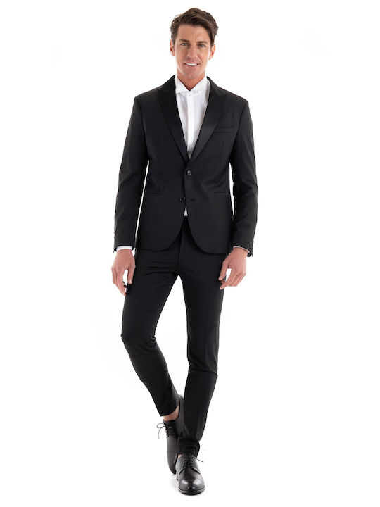 Drykorn Men's Suit Jacket Black