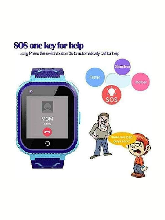 Smartwatch Pentru Copii Cu GPS Verde
