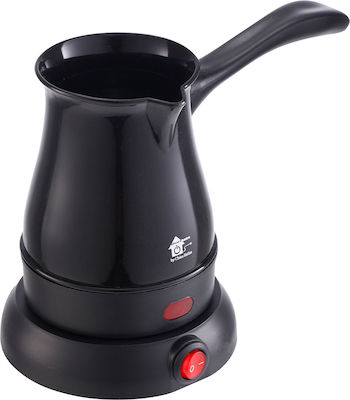 Chios Hellas Electric Greek Coffee Pot 600W with Capacity 330ml Black