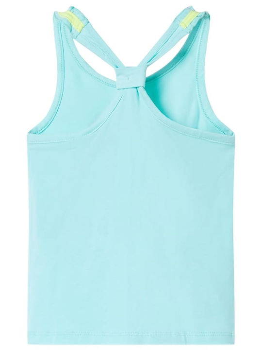 vidaXL Kids Blouse Sleeveless Mentas