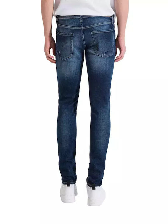 Antony Morato Herren Jeanshose in Tapered Linie Blau