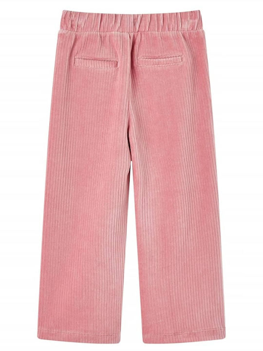 vidaXL Kids Corduroy Trousers Light Pink