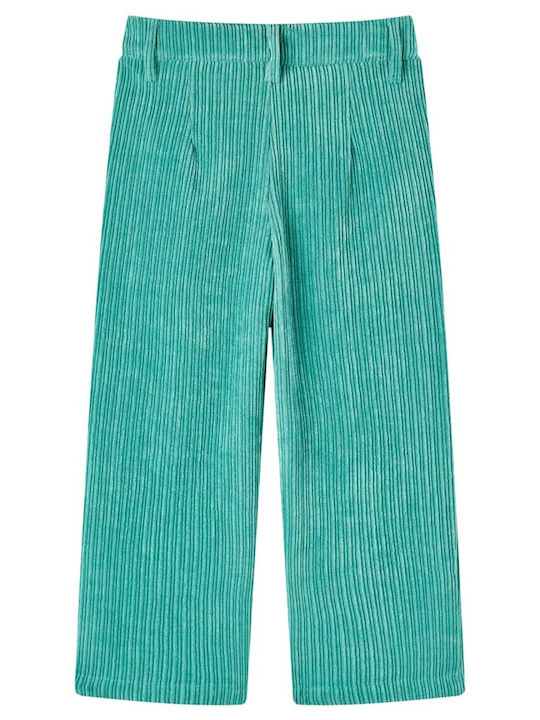 vidaXL Kids Corduroy Trousers MENTA