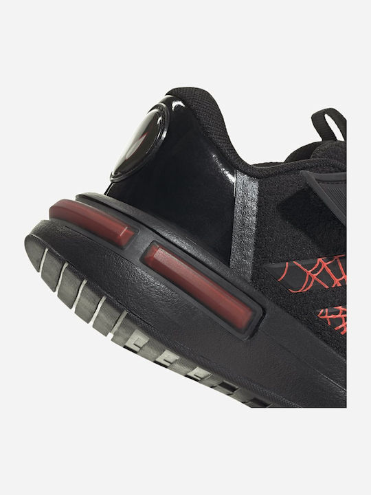 Marvel Spidey Racer Kids Sneakers With Hoop & Loop Closure Black