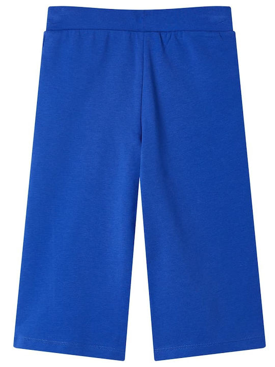 vidaXL Pantaloni copii Albastru cobalt