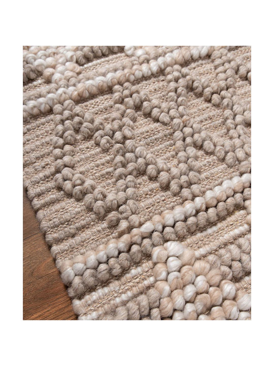 Silk Fashion Rug Rectangular Beige